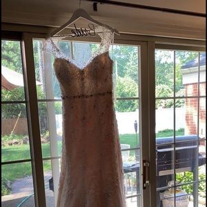 Jasmine Couture Wedding Dress Size 8 OVER 75% OFF